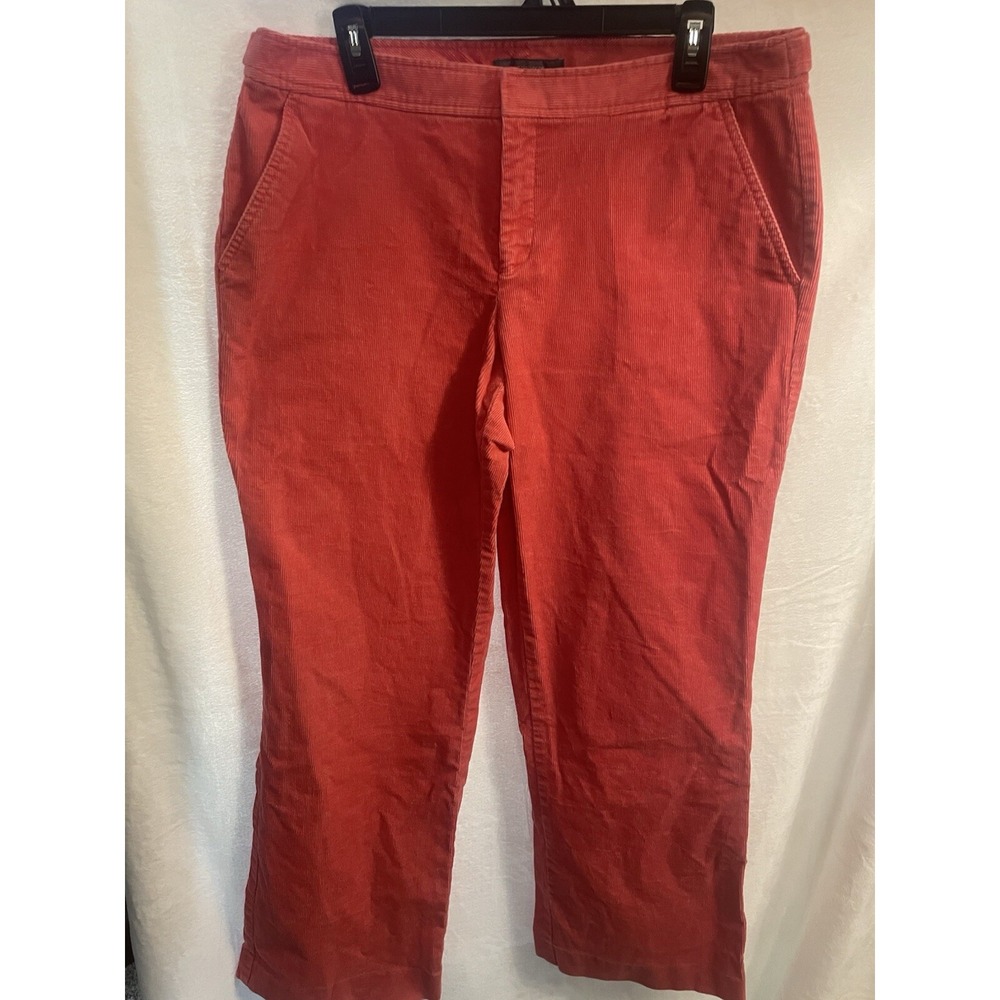 Liz Claiborne Audra‎ Corduroy Pants Womens 14 Pink Bootcut Full Length Golf